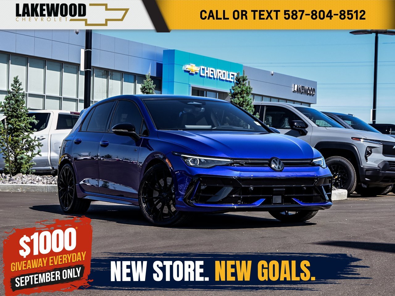 2026 Volkswagen Golf R Black Edition DSG Blue Sherwood Park - photo #0