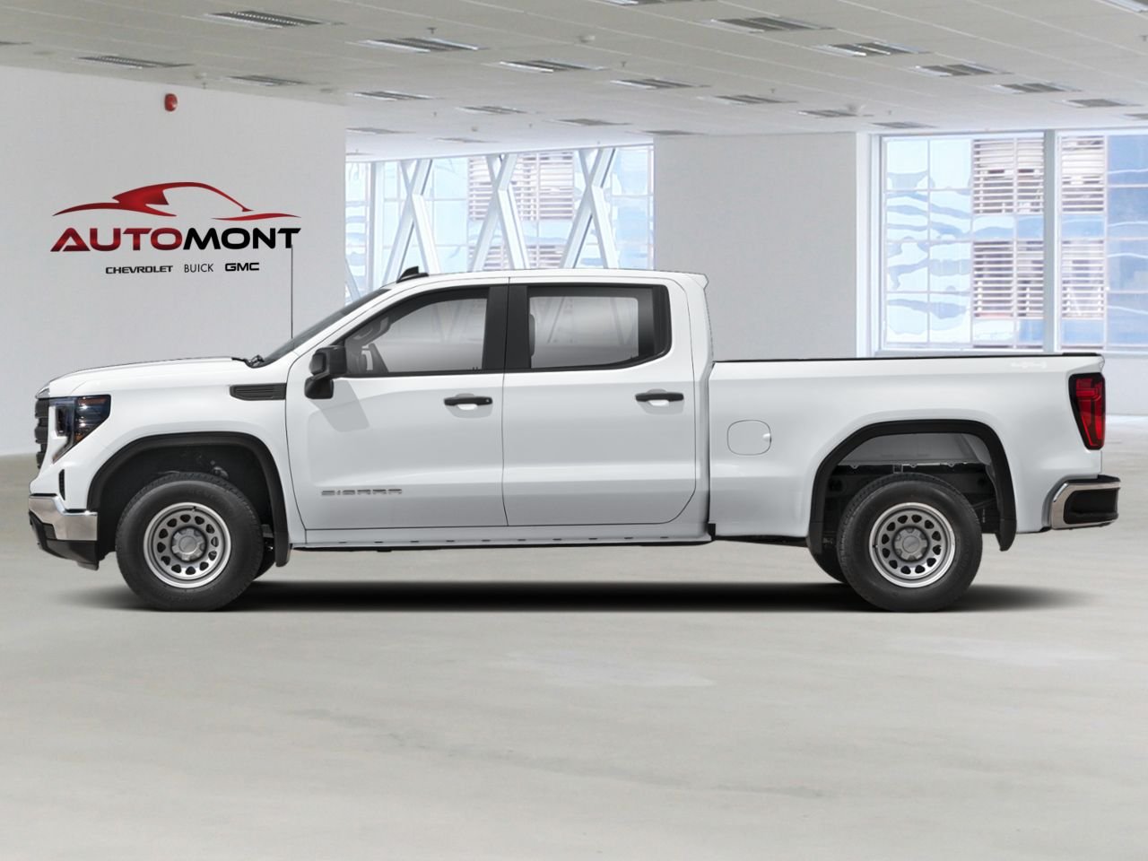 GMC Sierra 1500 K1500 SIERRA CREW CAB PRO STD/BOX (1SA) 2026 Blanc sommet Mont-Laurier - photo #1