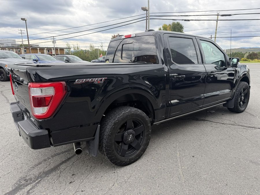 Ford F-150 LARIAT cabine SuperCrew 4RM caisse de 5,5 pi 2023 Noir