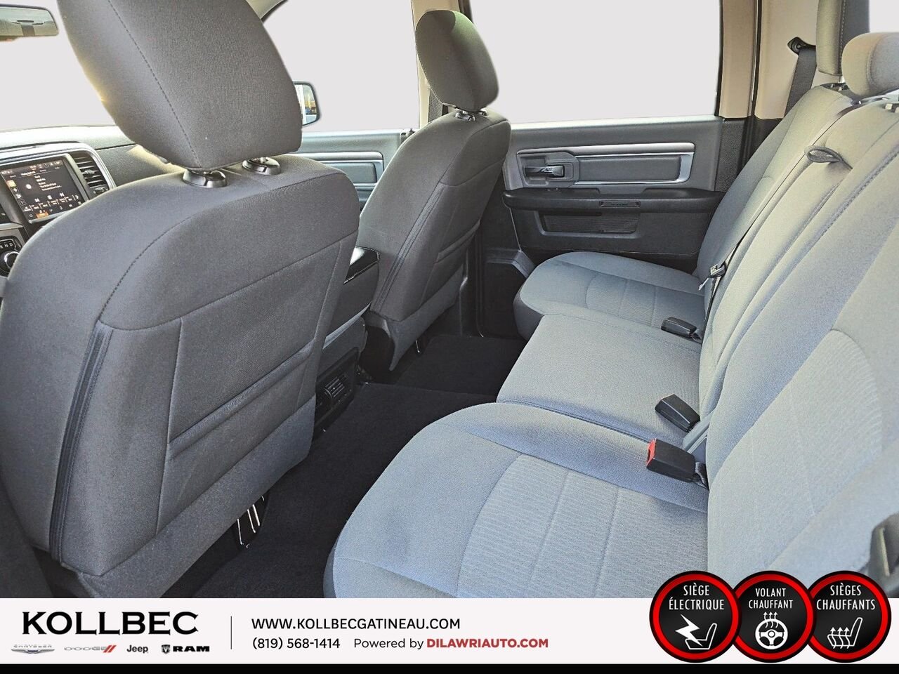 RAM 1500 SLT CrewCab 4x4 2022 Blanc Ottawa & Gatineau - photo #23