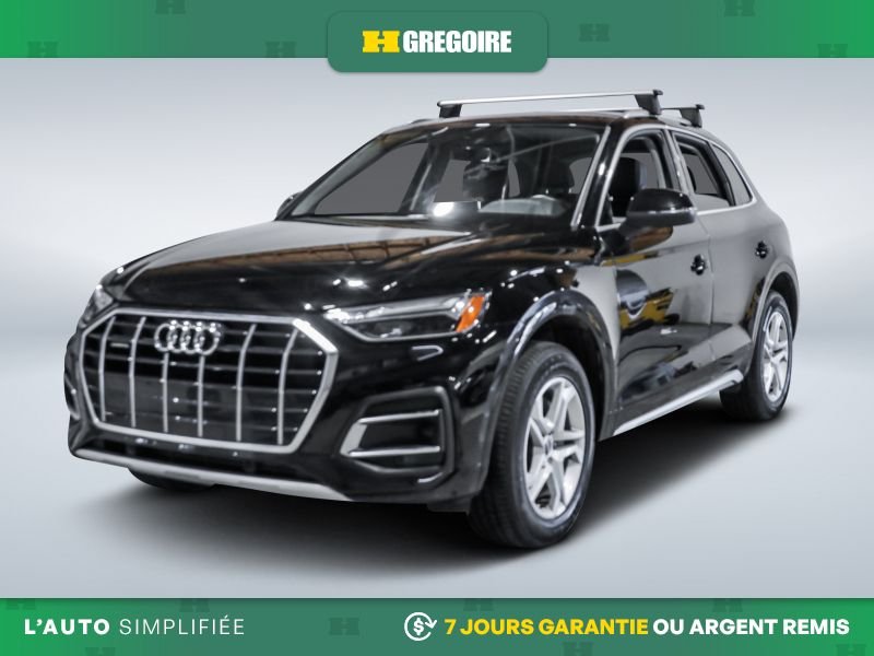 2023 Audi Q5 Komfort AWD AUTO AC CUIR MAGS CAM RECULE BLUETOOTH Black