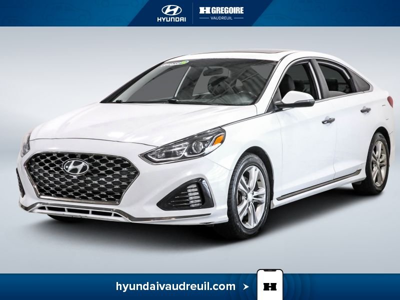 Hyundai Sonata 2018 Blanc Blainville - photo #4