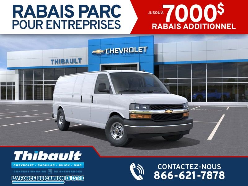 2025 CHEVROLET FOURGONNETTE EXPRESS UTILITAIRE Traction arrière 2500 155 po White Sherbrooke - photo #0