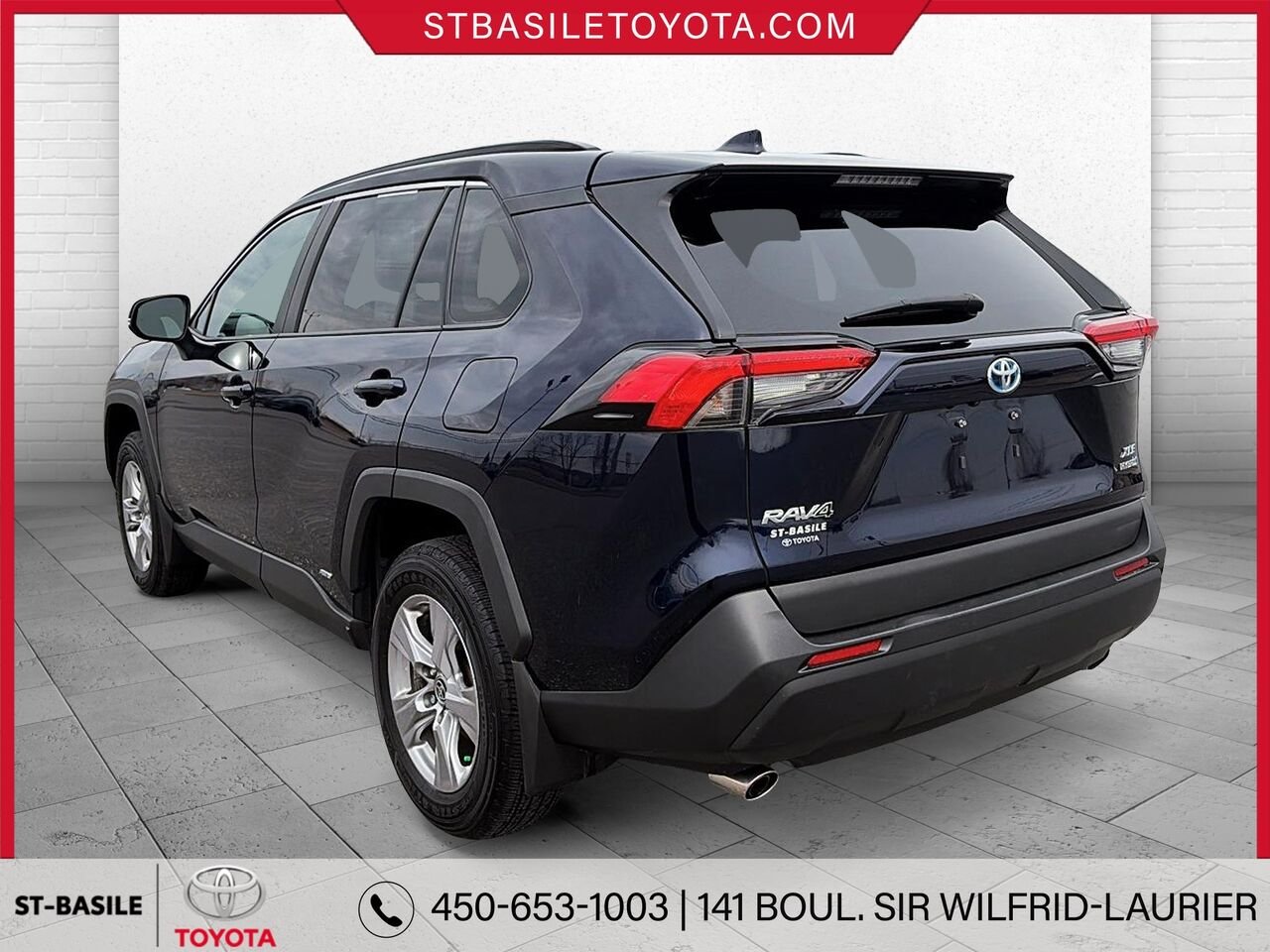 Toyota RAV4 Hybride 2023 Bleu heliographique Saint-Basile-le-Grand - photo #6