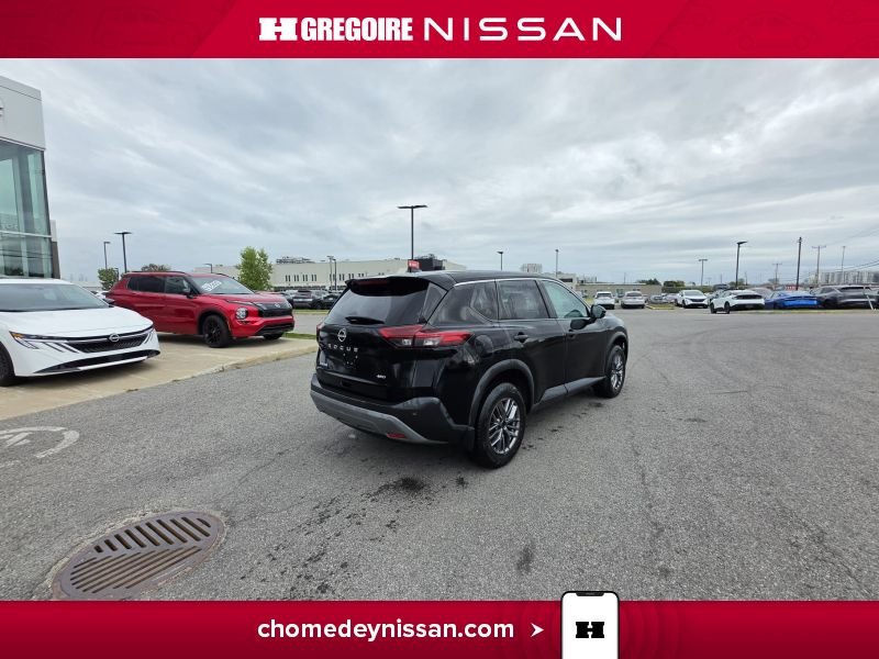 2022 Nissan Rogue Black Blainville - photo #10