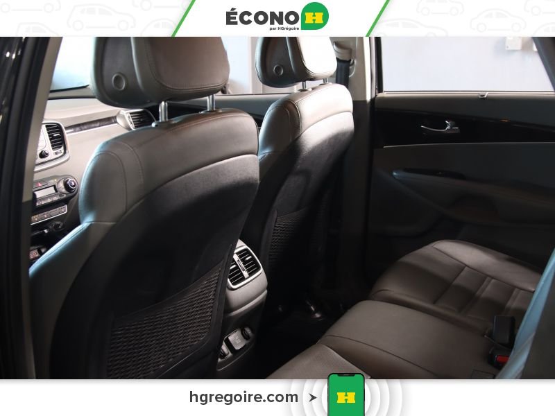 Kia Sorento 821570 | 3.3L EX+ AWC 7 PASSAGERS CUIR CAMÉRA MAGS 2016 Noir Laval - photo #19