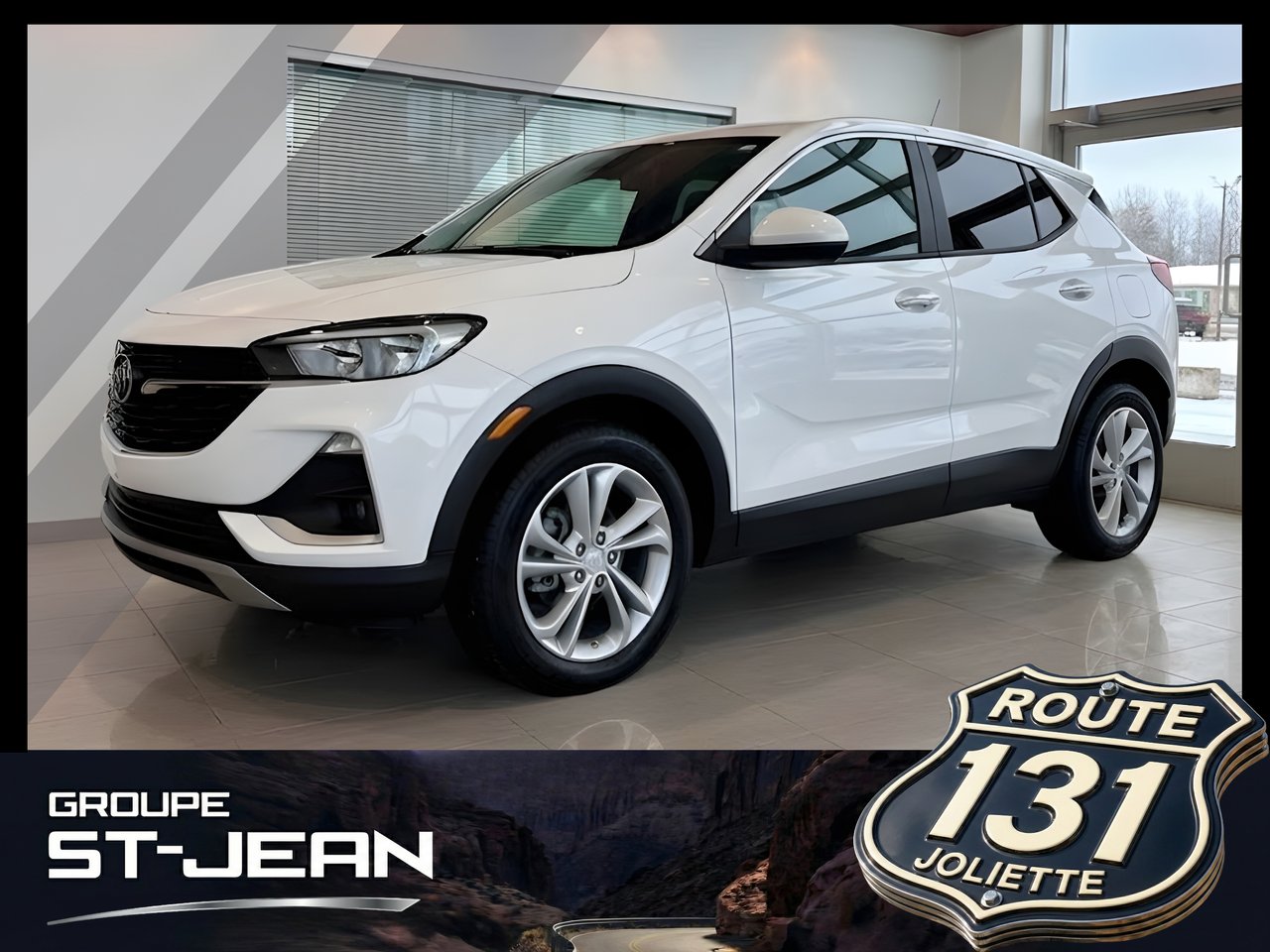 Buick Encore GX 2021 Blanc Notre-Dame-des-Prairies - photo #0