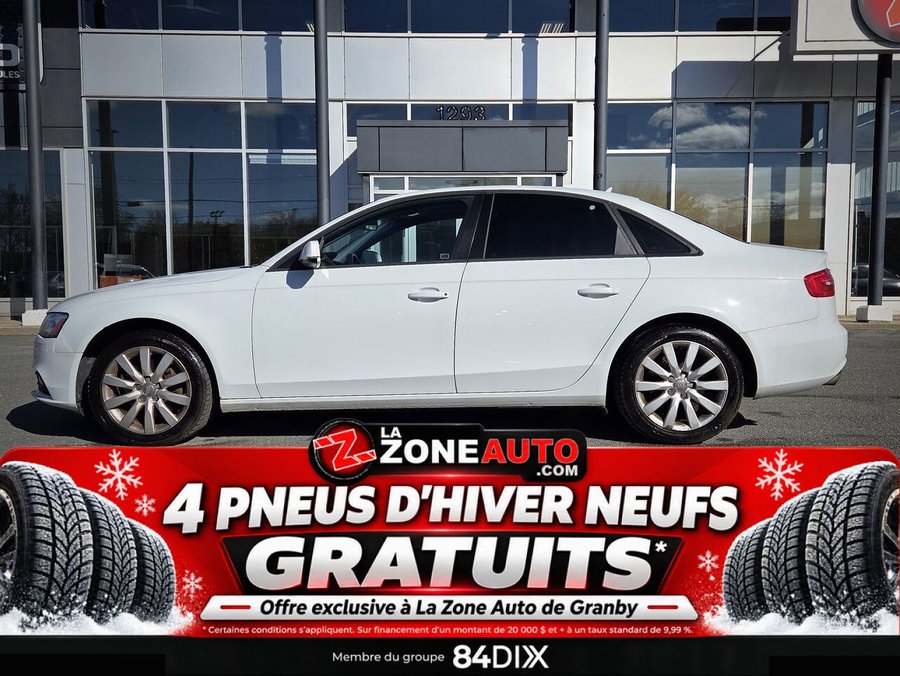 Audi A4 Quattro Quattro + 220HP 2014 Noir