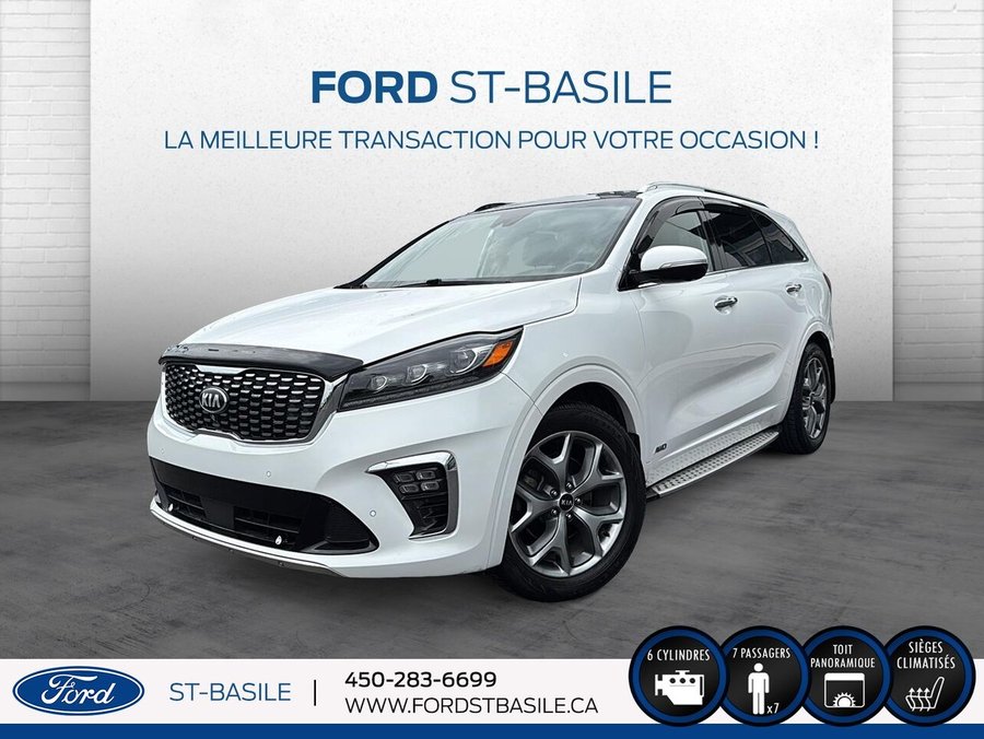 Kia Sorento SX V6 TI 2020 Blanc