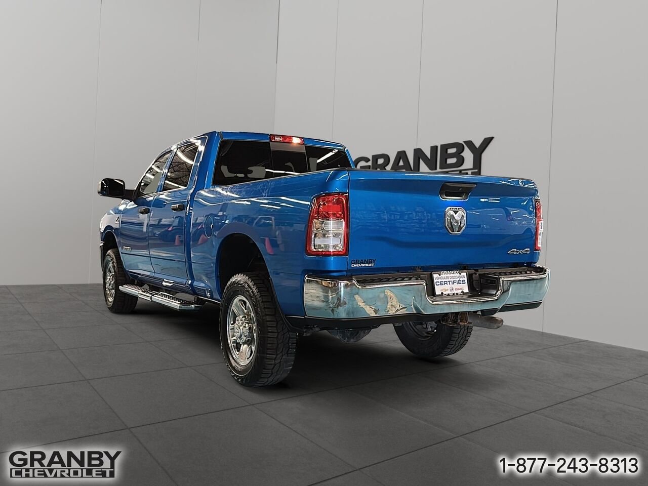 Ram 2500 Crewcab boite 6.6 diesel | G3594 2022 Bleu Granby - photo #6