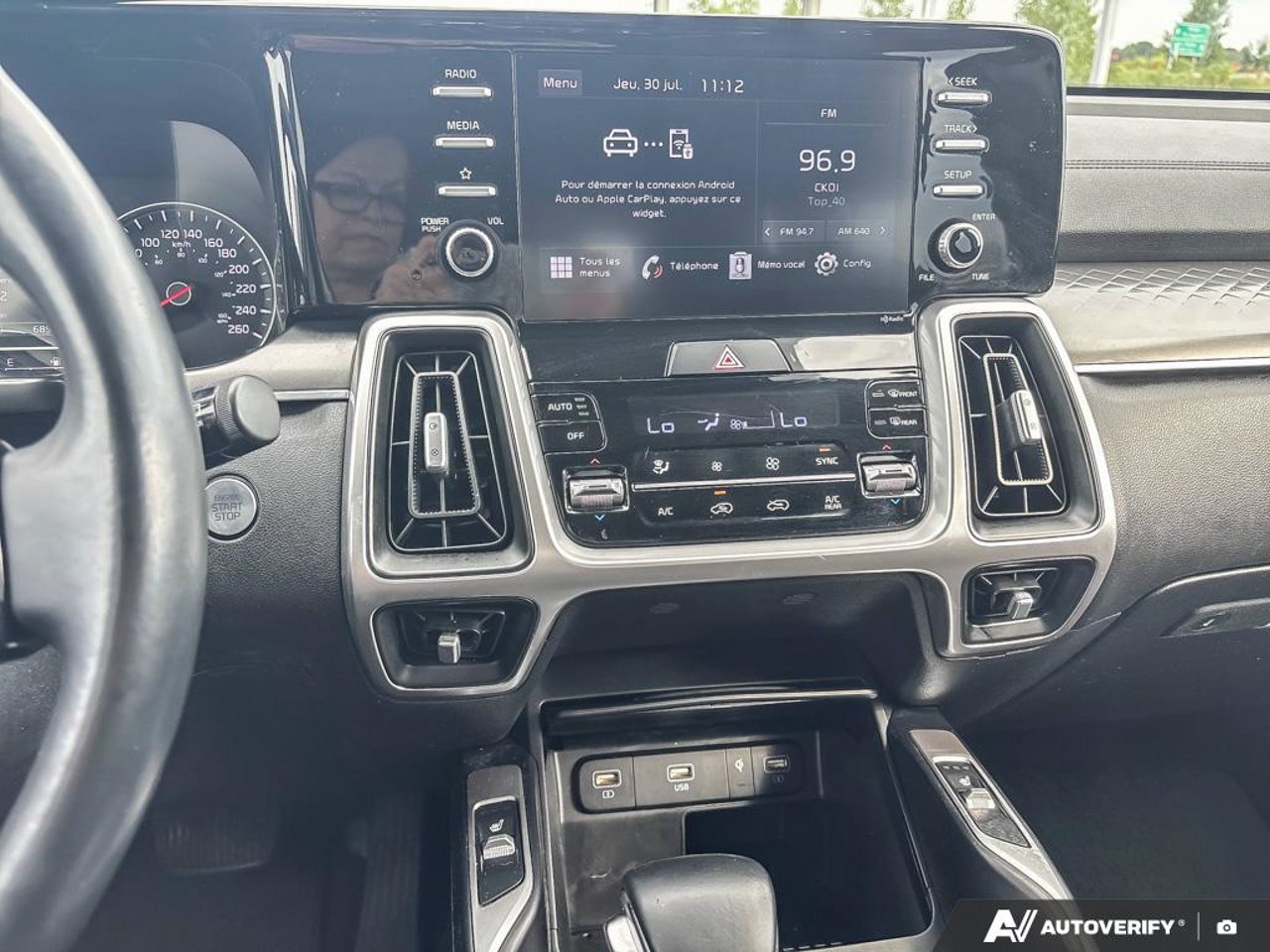 Kia Sorento 5XYRGDLCXMG020417 2021 Bleu Mirabel - photo #21