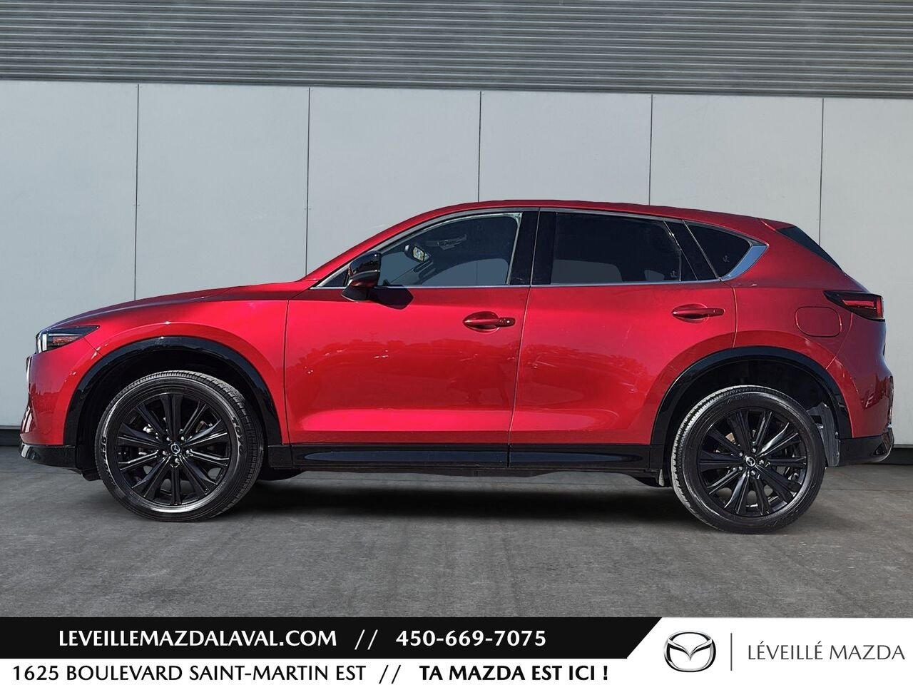 Mazda CX-5 Sport avec moteur turbo TI 2023 Rouge Laval - photo #7