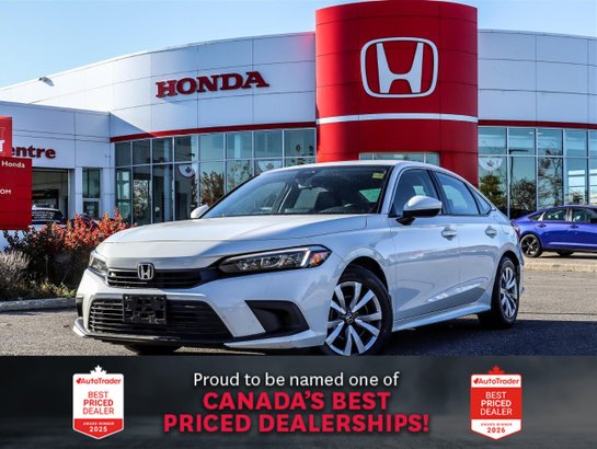 Honda Civic Berline LX CVT Sedan 2022 White