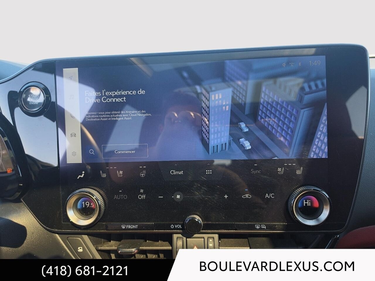 Lexus NX 20019A | NX 350 TI 2025 Blanc Québec - photo #14