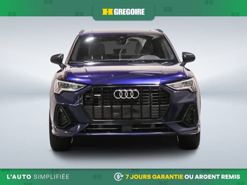Audi Q3 821715 | Progressiv AWD AUTO AC CUIR TOIT MAGS CAM RECUL BL 2022 Bleu Laval - photo #1
