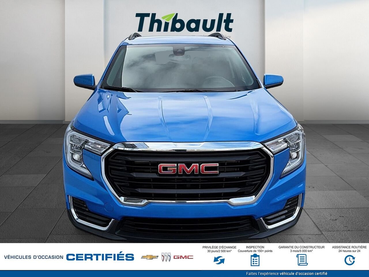 GMC TERRAIN Traction intégrale, 4 portes SLE 2024 Bleu Montmagny - photo #1