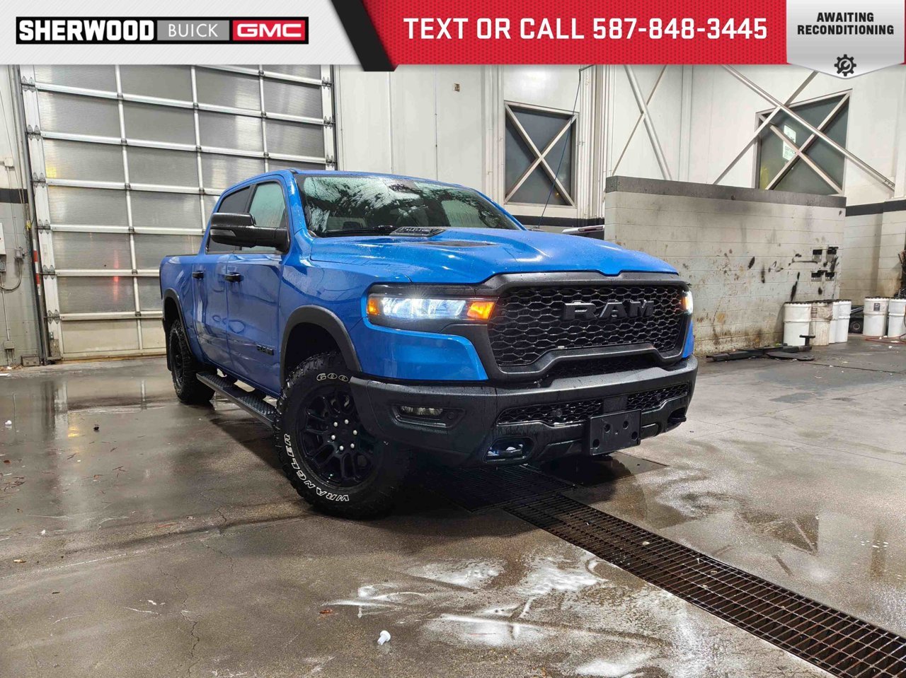 2025 Ram 1500 Rebel 4x4 Crew Cab 5'7 Box Blue Sherwood Park - photo #0