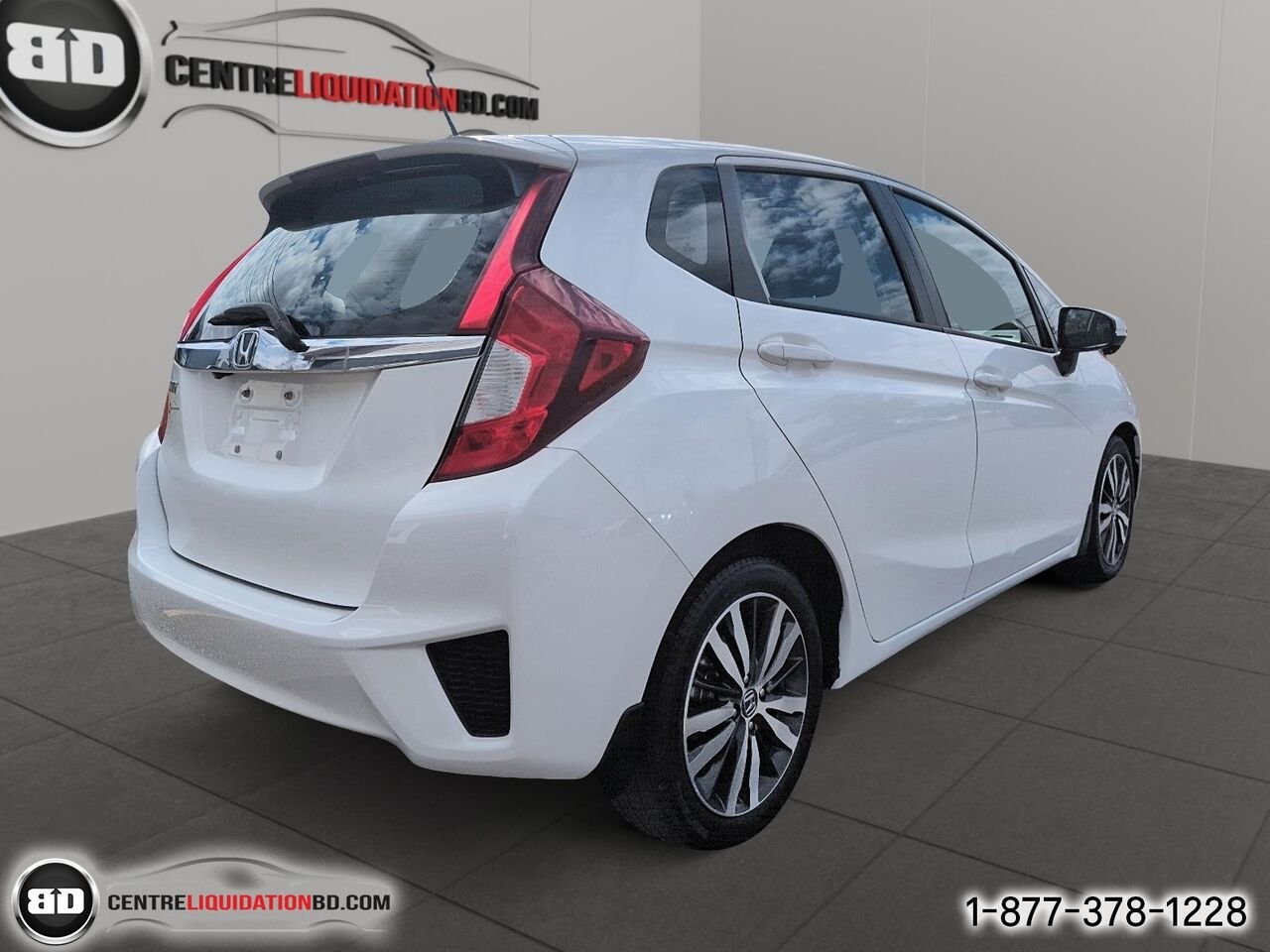 2016 Honda Fit EX | BD0417 White Granby - photo #5