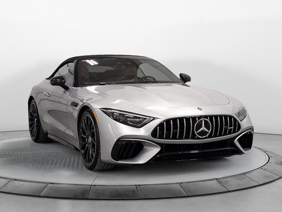 MERCEDES SL 63 AMG Option Burmester et Suspension Active 4Matic 2023 Argent