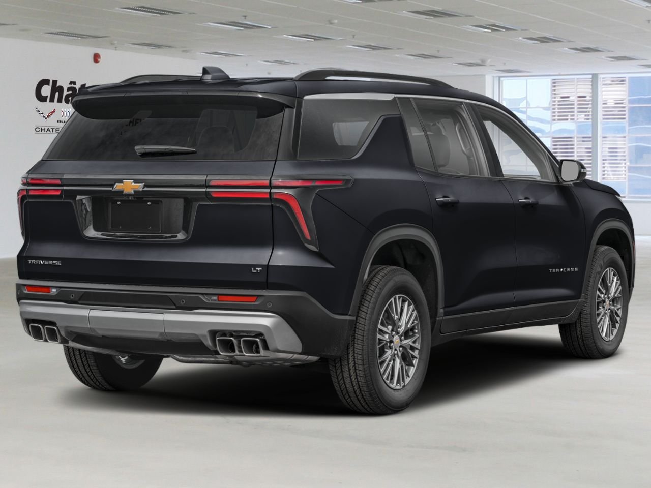 CHEVROLET Traverse Traction intégrale, 4 portes LT 2027 Noir mosaïque métallisé Châteauguay - photo #2