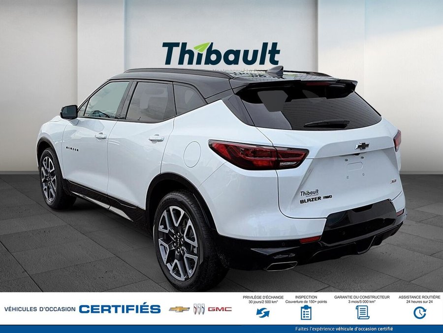 CHEVROLET BLAZER RS 4 portes TI 2024 Blanc