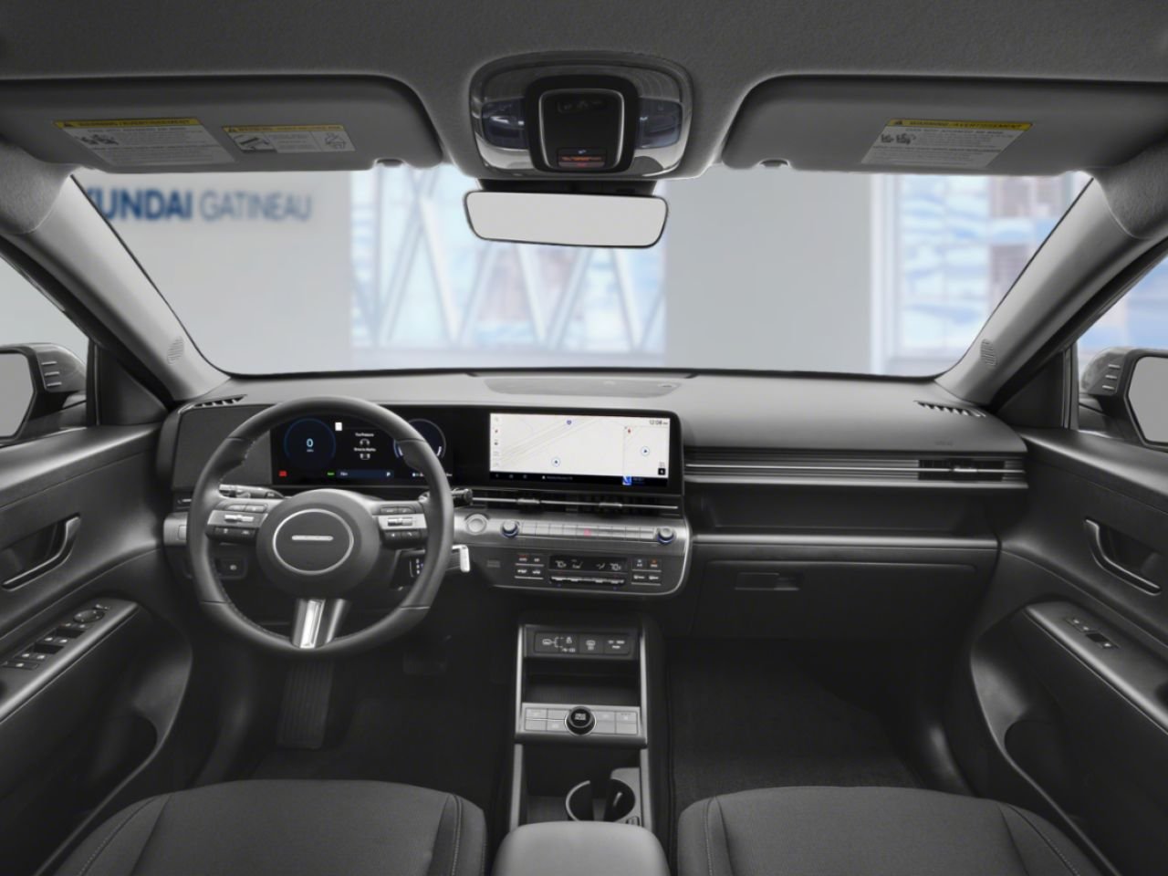 HYUNDAI KONA ÉLECTRIQUE PREFERRED 2025 Noir Gatineau - photo #6