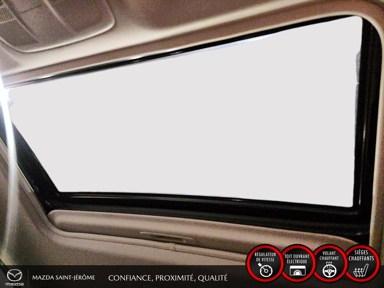 2023 Mazda CX-5 GS LUXURY | TOIT OUVRANT | CUIR | AWD | Silver Saint-Jérôme - photo #17