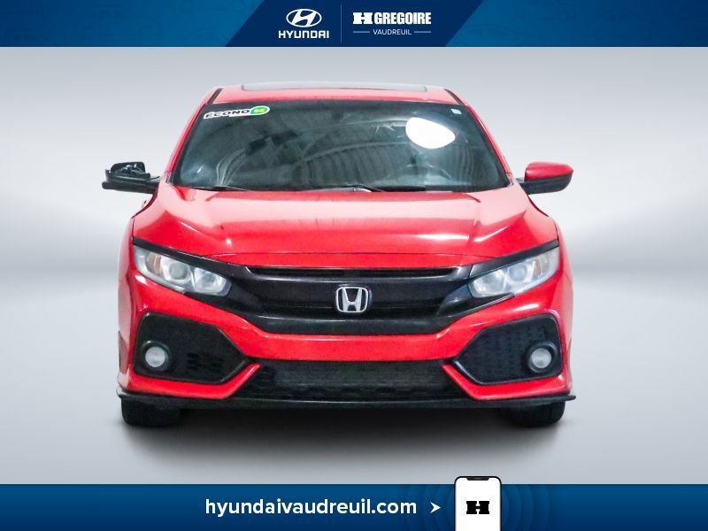 Honda Civic YA868 | Sport 2018 Rouge Laval - photo #2