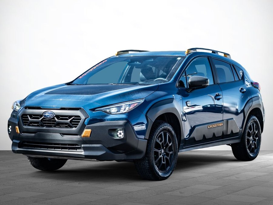 Subaru Crosstrek WILDERNESS 4X4 CUIR TOIT CAMERA APPL/ANDRO ANTIVOL 2024 Bleu