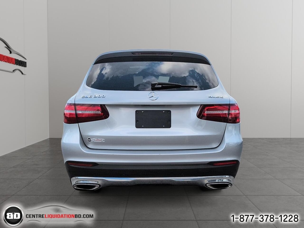 2017 Mercedes-Benz GLC GLC 300 4MATIC | BD0390 Silver Granby - photo #6