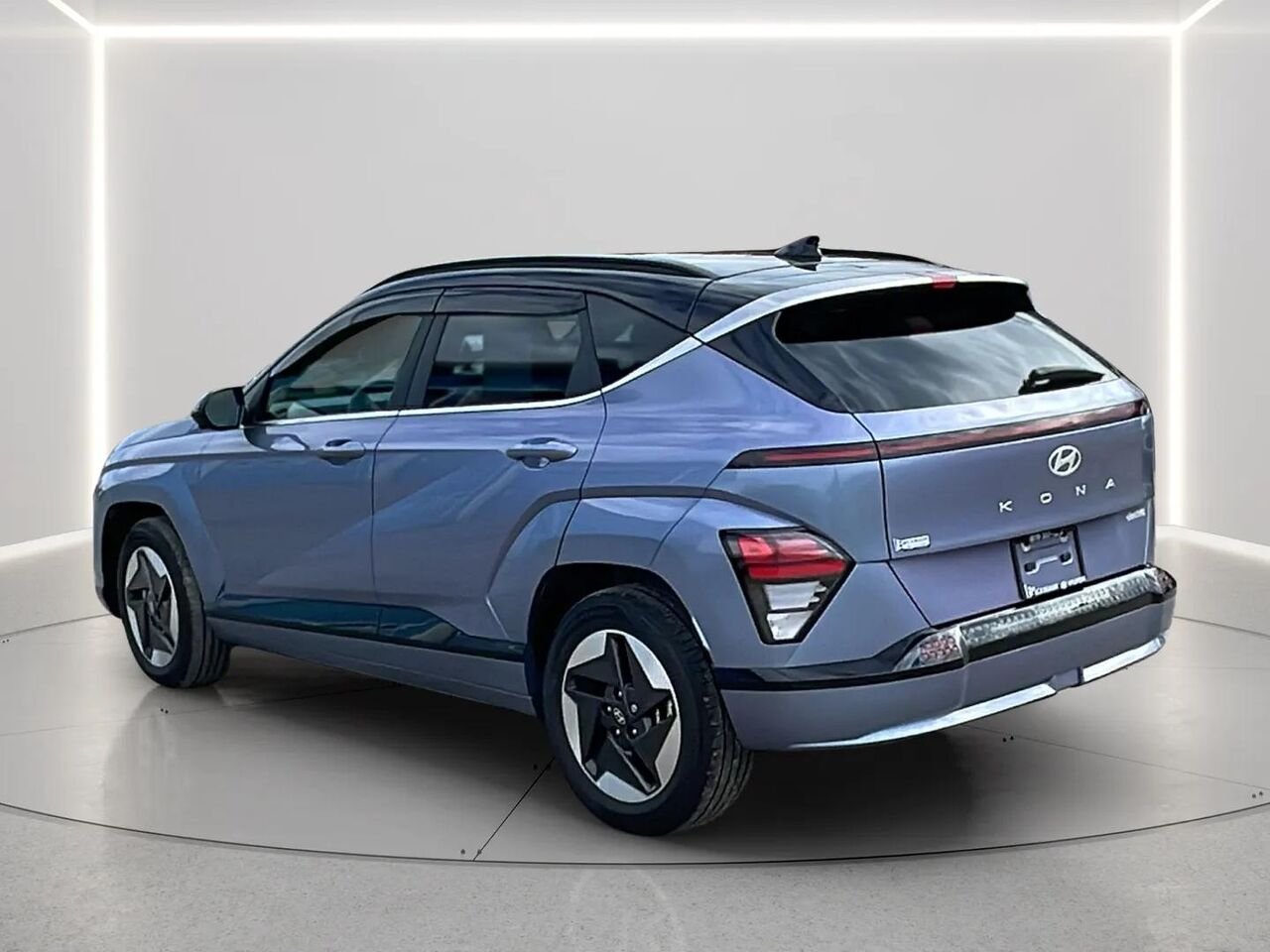 Hyundai Kona électrique Preferred TA avec ensemble Ultimate deux tons 2025 Bleu Gatineau - photo #2