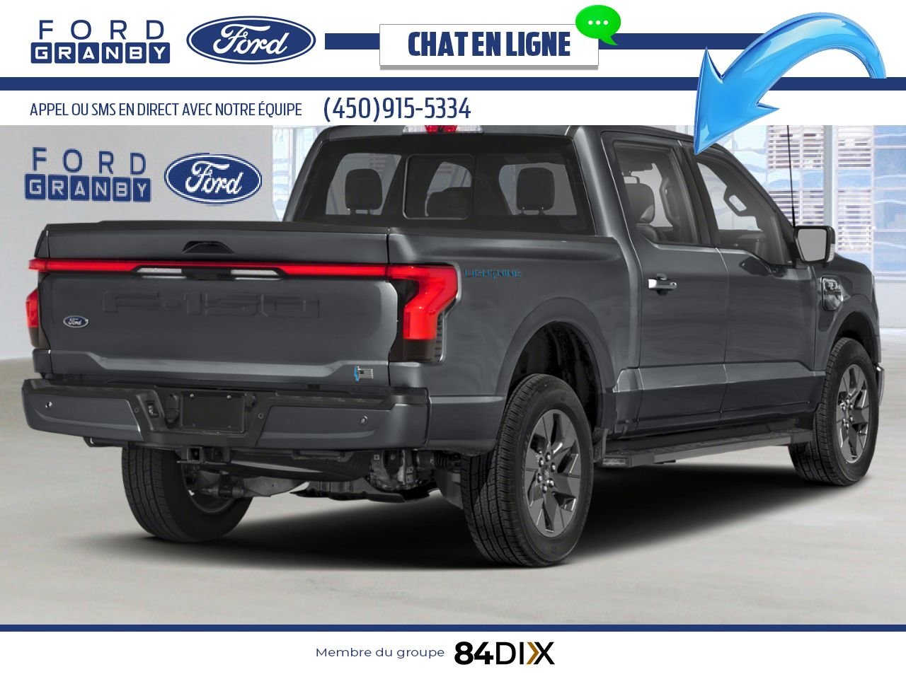 2025 Ford F-150 Lightning Carbonized Grey Metallic Granby - photo #1