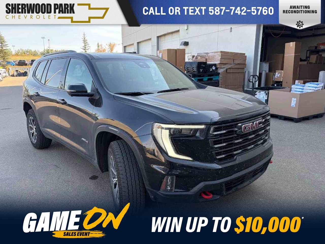 2025 GMC Acadia AWD 4dr AT4 Black Sherwood Park - photo #0