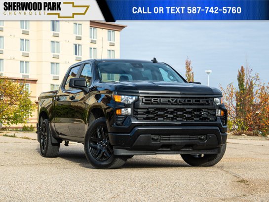 2024 Chevrolet Silverado 1500 Custom 2.7L | Trailering Package Black