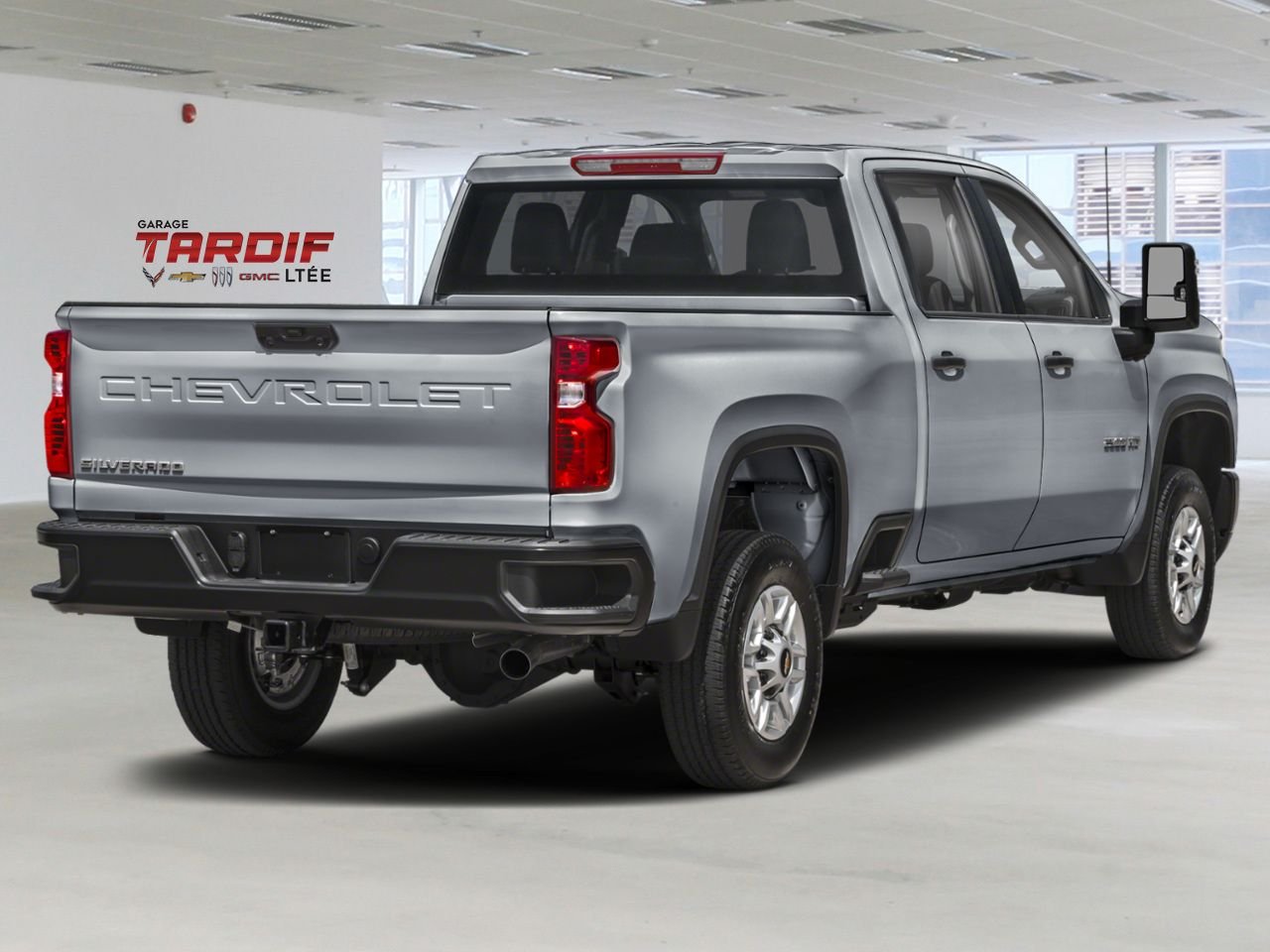 CHEVROLET Silverado 2500HD Custom cabine multiplace 4RM 172 po 2026 Gris sterling métallisé Amos - photo #2