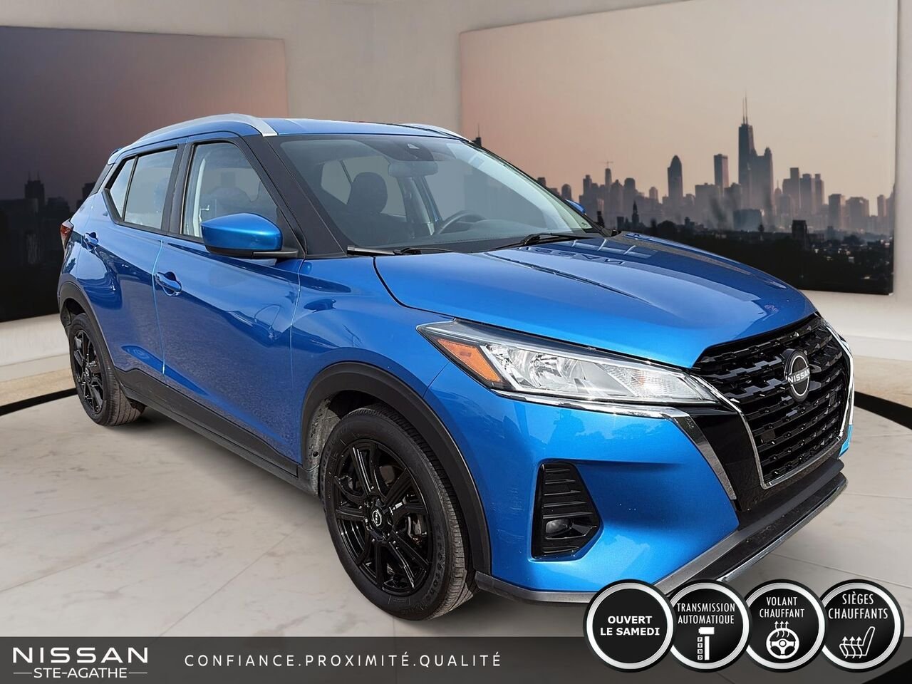 2023 Nissan Kicks Blue Sainte-Agathe-des-Monts - photo #2