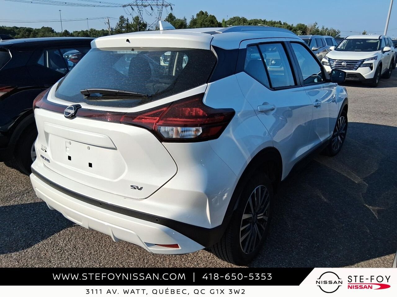 2024 Nissan Kicks SV White Ste-Foy - photo #1