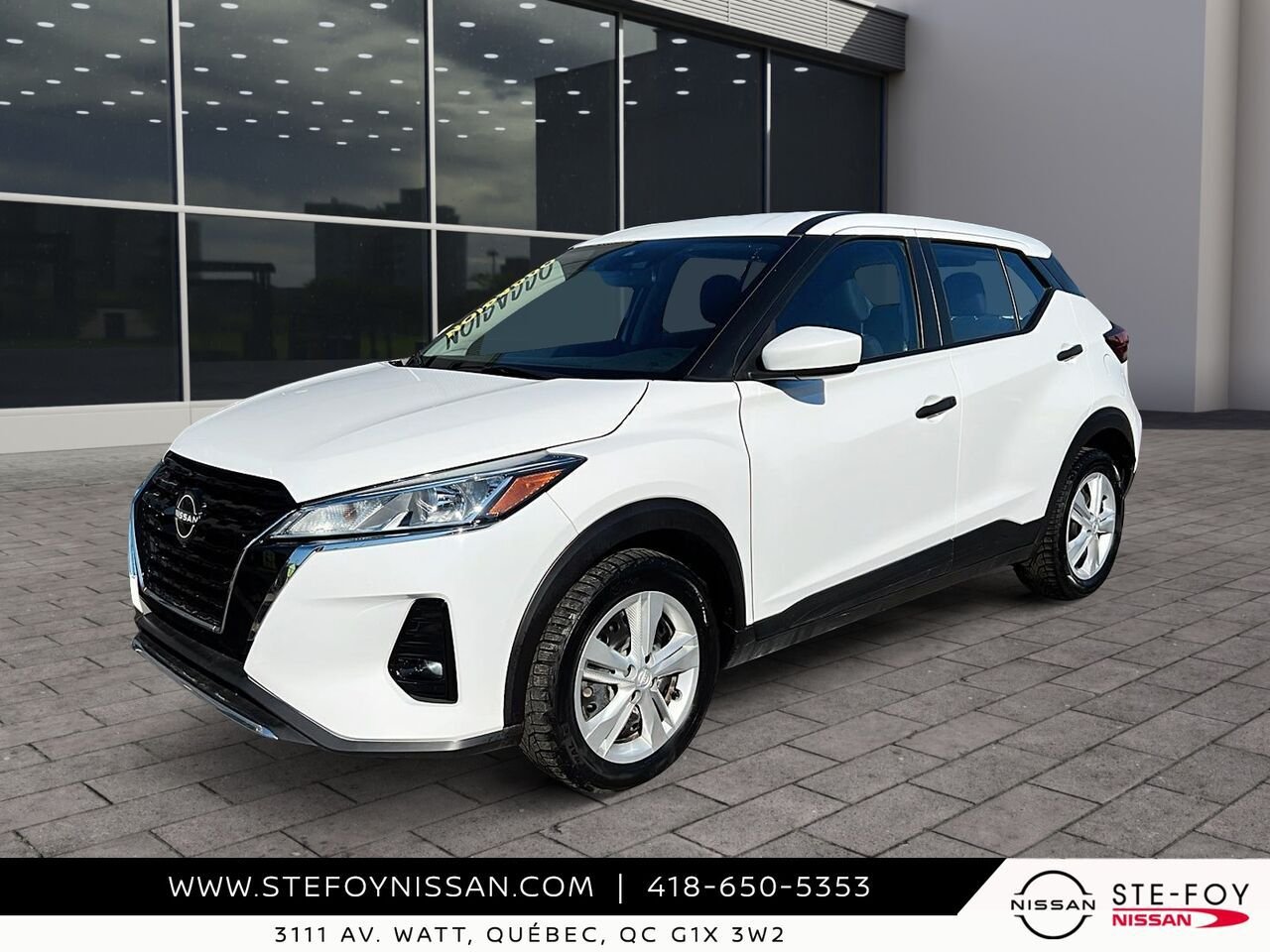 Nissan Kicks S 2024 Blanc Ste-Foy - photo #0