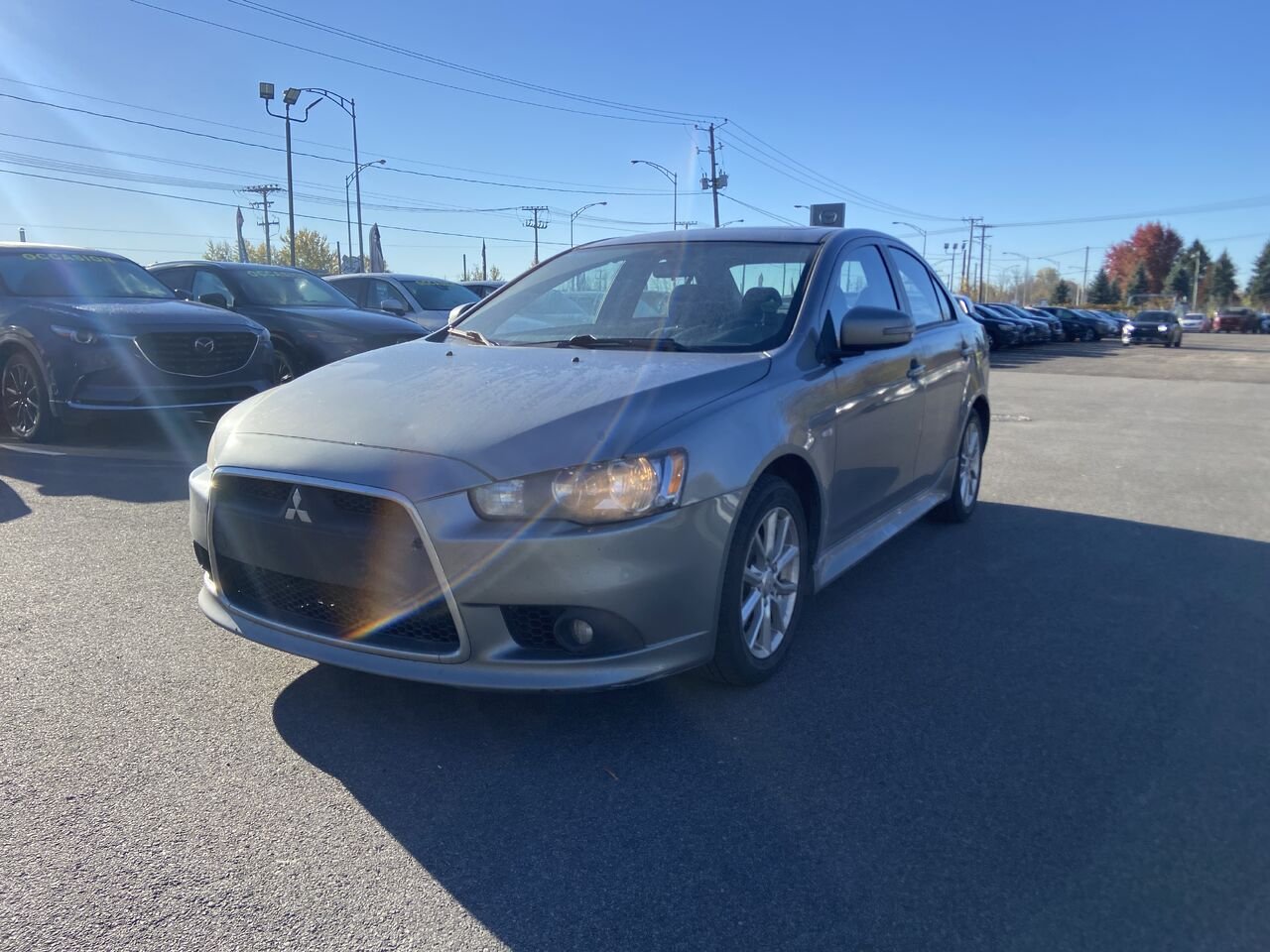 2015 Mitsubishi Lancer Silver Saint-Jérôme - photo #0