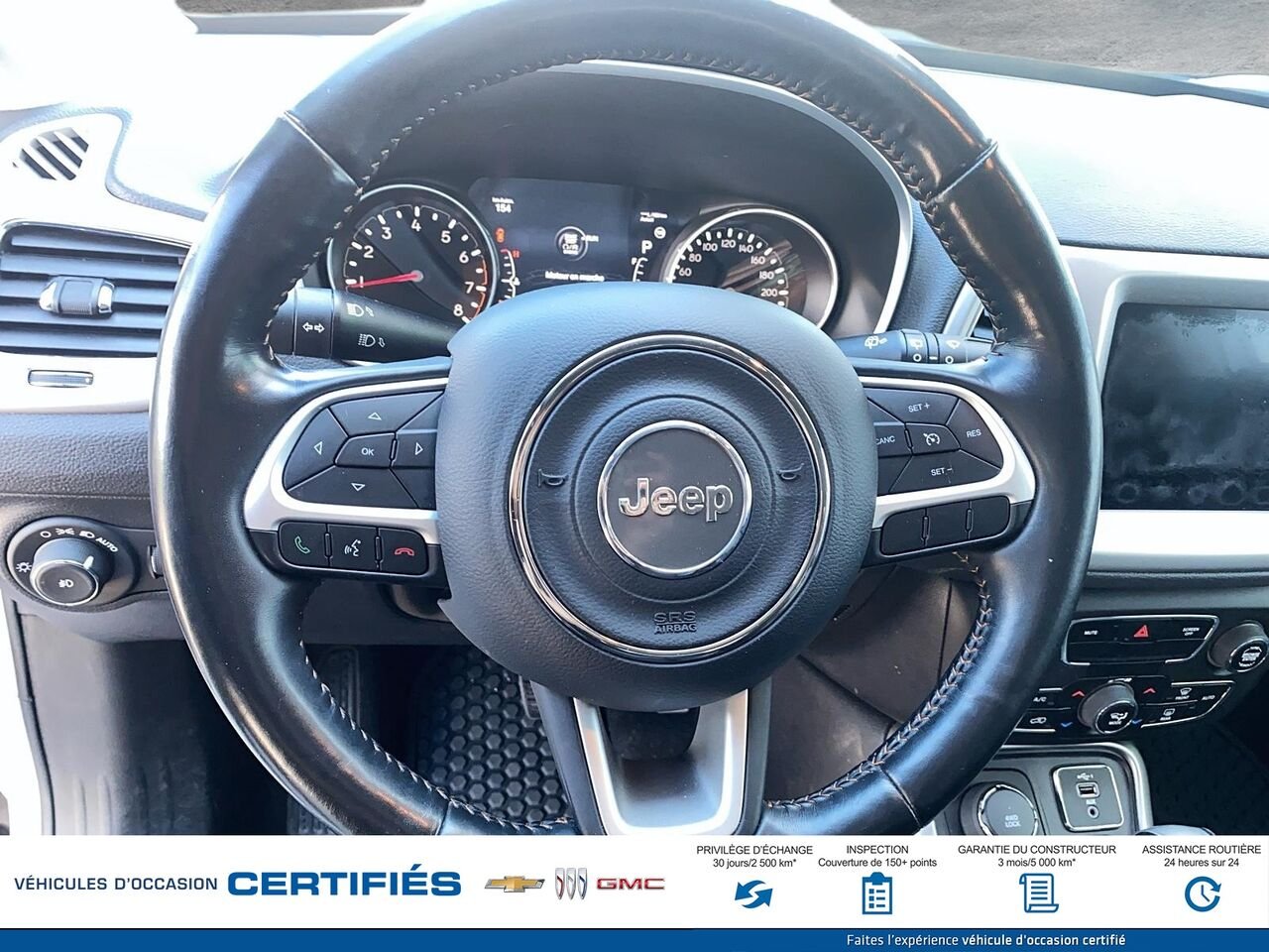2020 JEEP COMPASS LATITUDE North 4x4 White Montmagny - photo #10