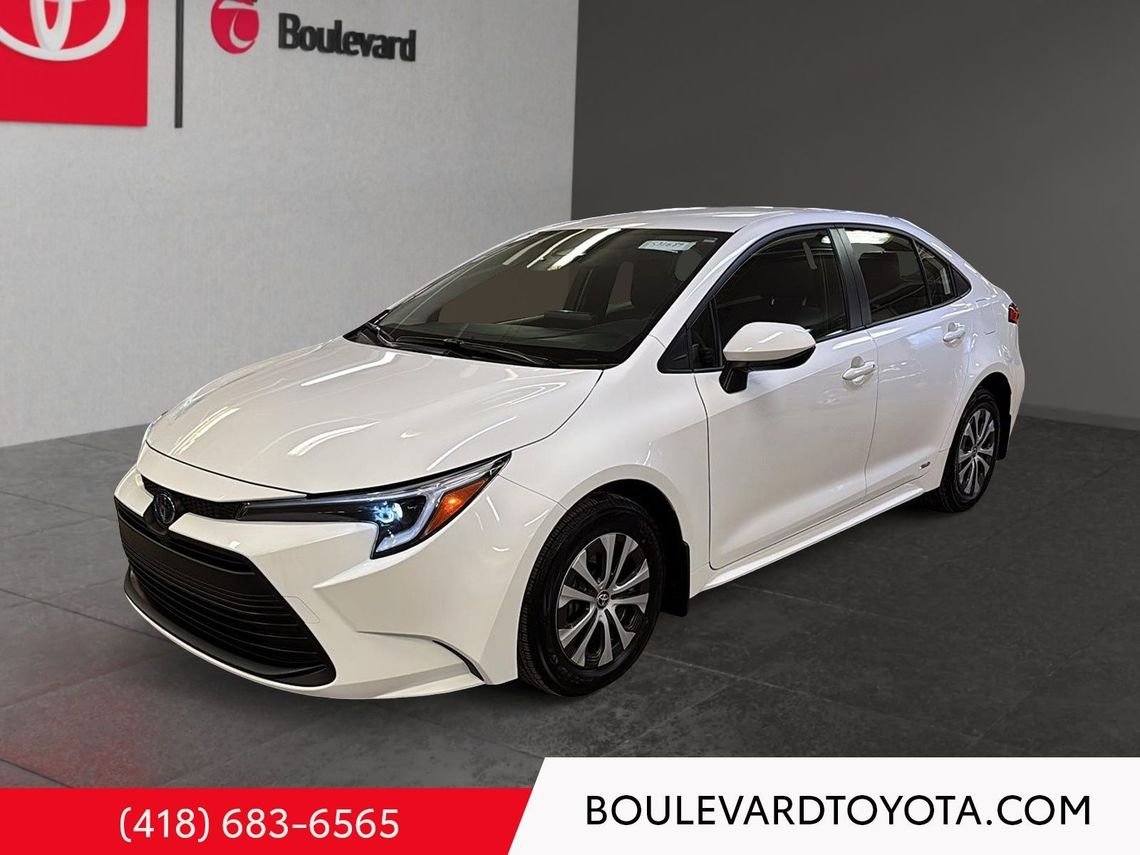 2025 Toyota Corolla 531689-75 | hybride LE CVT TI White Québec - photo #0