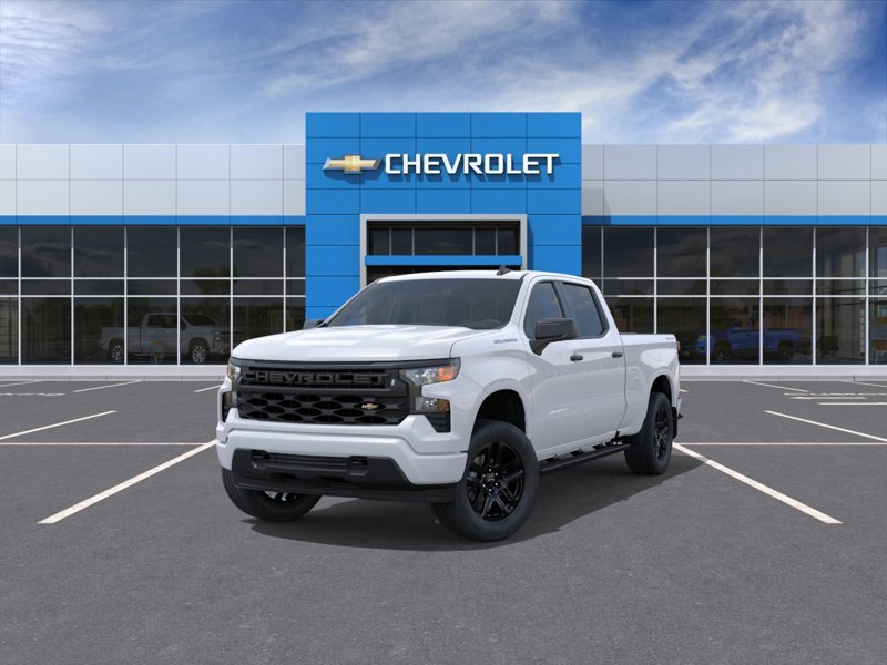CHEVROLET Silverado 1500 Custom cabine multiplace 4RM 157 po 2026 BLANC SOMMET Gatineau - photo #7