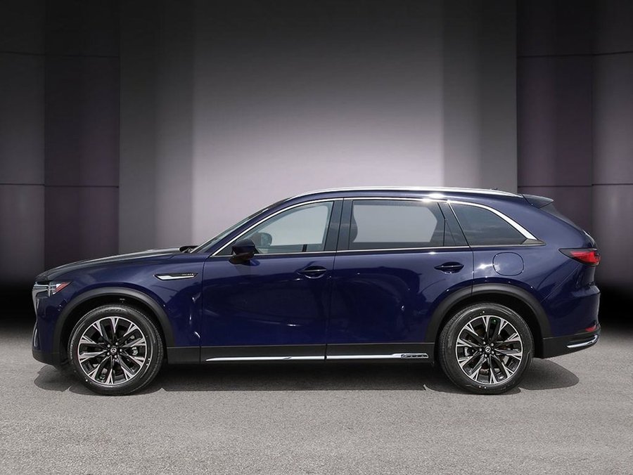 Mazda CX-90 hybride rechargeable GT 2026 Bleu cristal foncé mica
