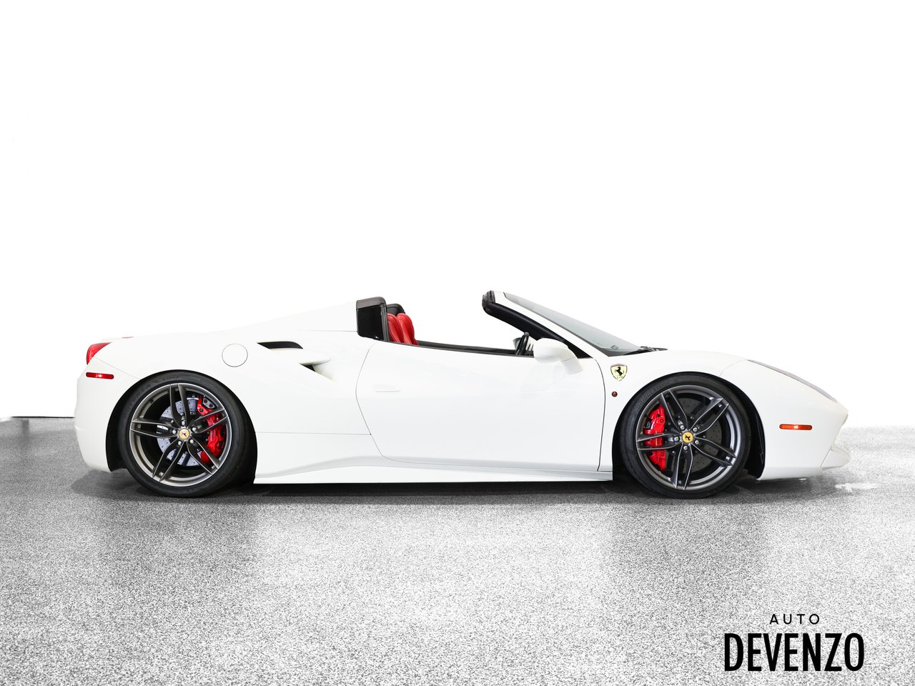 2018 Ferrari 488 White Saint-Eustache - photo #1