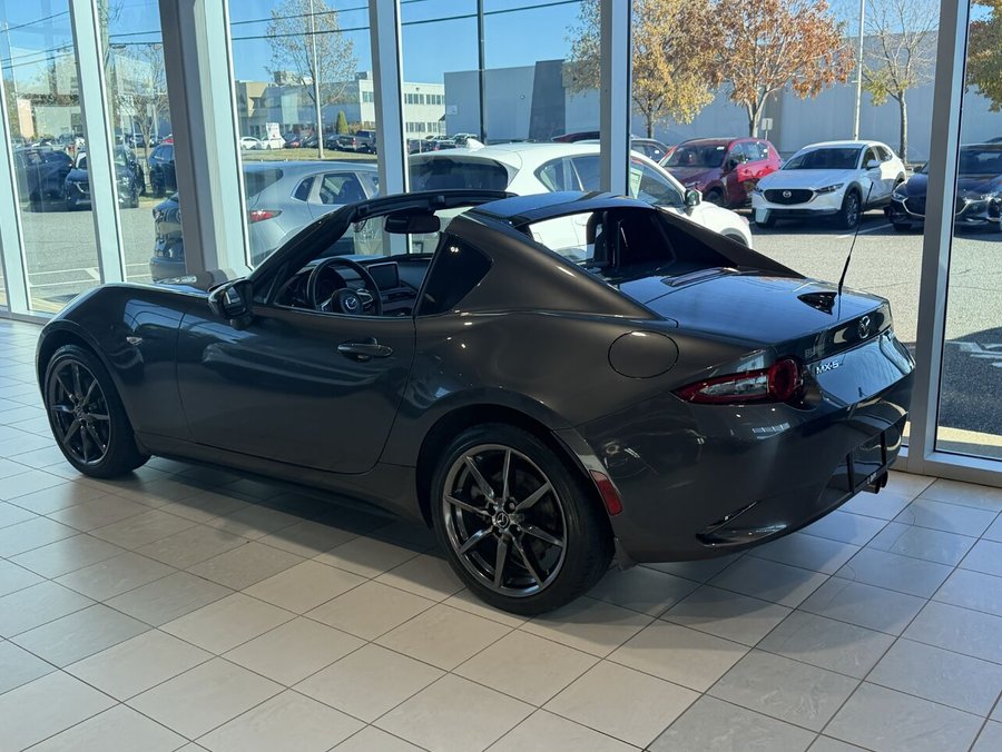 Mazda MX-5 RF GT à toit fuyant rétractable 2 portes BA 2017 Gris