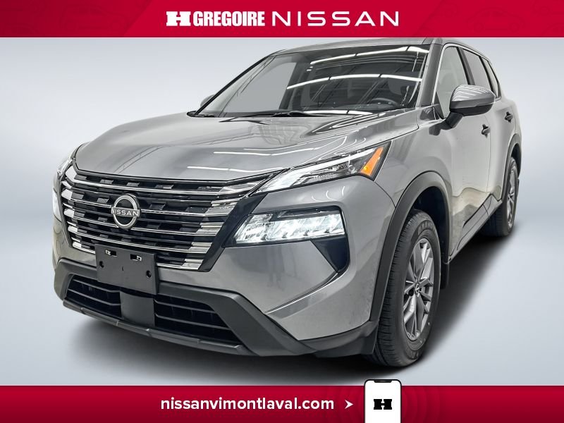 Nissan Rogue S AWD CARPLAY CAMERA A PARTIR DE 2.99% 2024 Gris