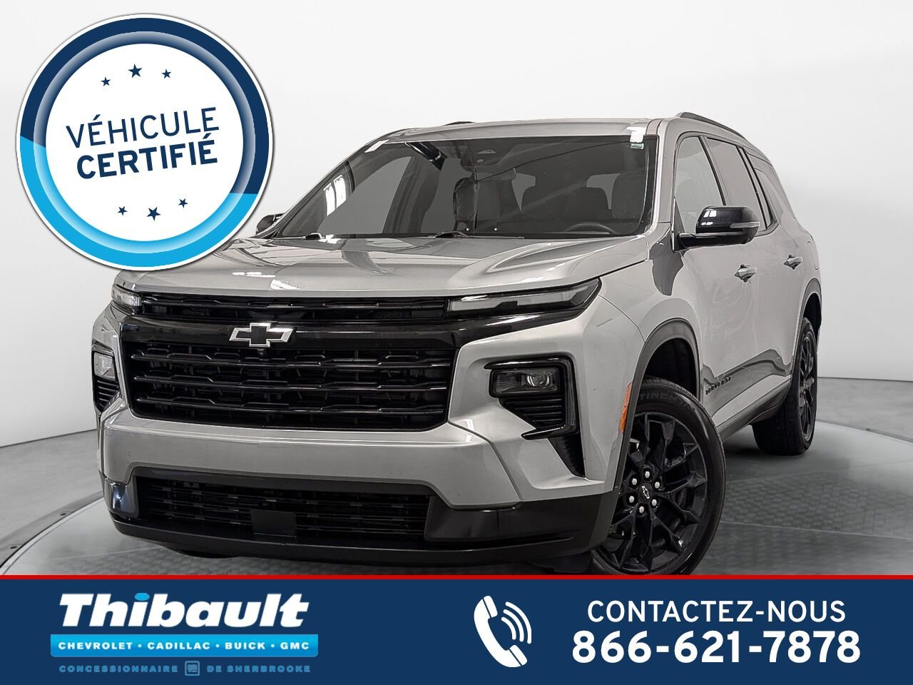 CHEVROLET Traverse LT 8 Places 5000 lbs Cpacité de remorquage 2025 Autre Sherbrooke - photo #0