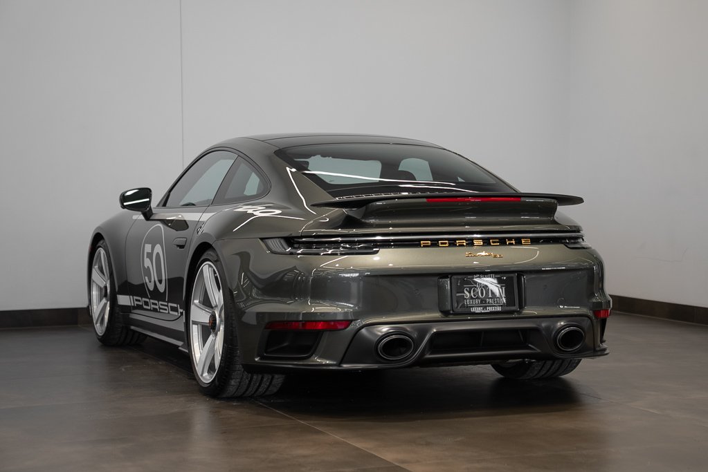 2025 Porsche 911 Turbo 50 Years Coupe Green Kirkland - photo #5