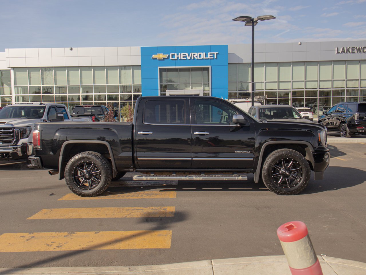 2018 GMC Sierra 1500 4WD Crew Cab 143.5 Denali Black Sherwood Park - photo #12