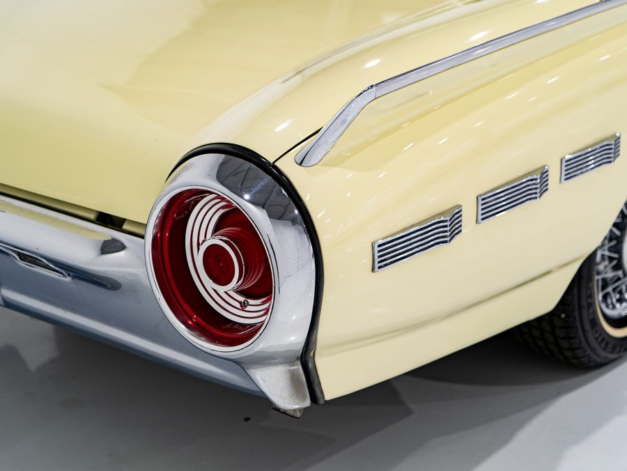 Ford Thunderbird 1962 1962 Jaune